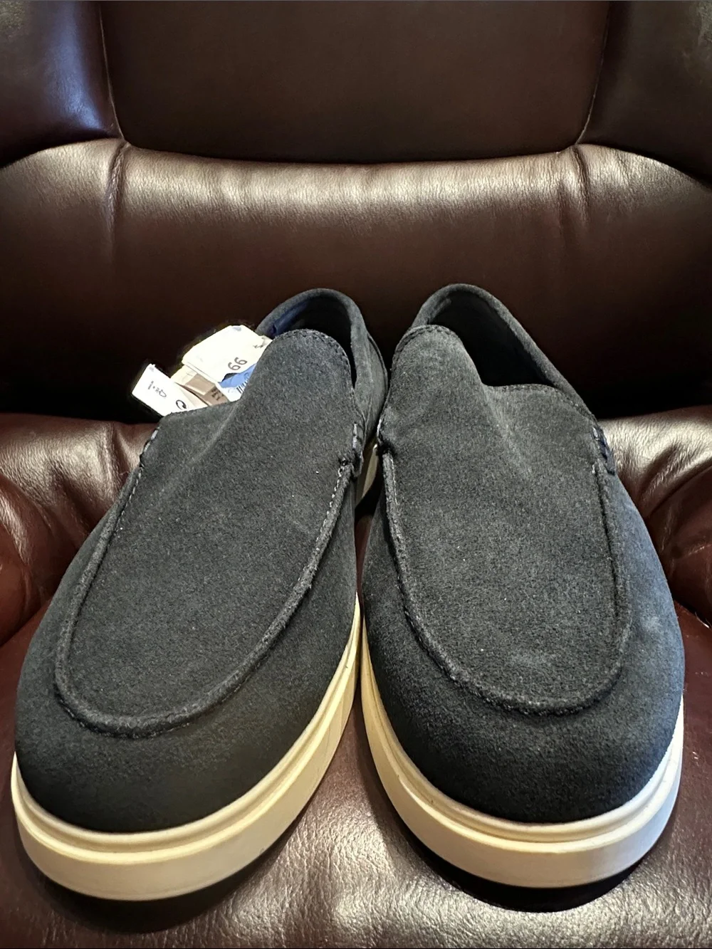 Men’s Zara Casual Leather Loafers - Picture 5 of 16